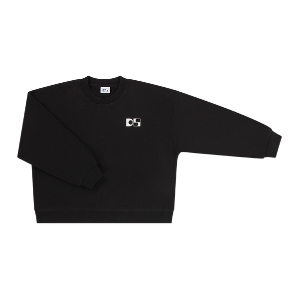 Heavy cotton oversized crewneck