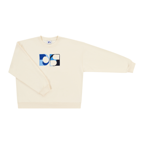 Heavy cotton oversized crewneck