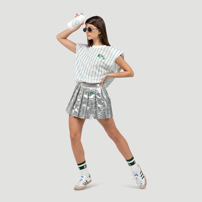 Pleated tennis skirt