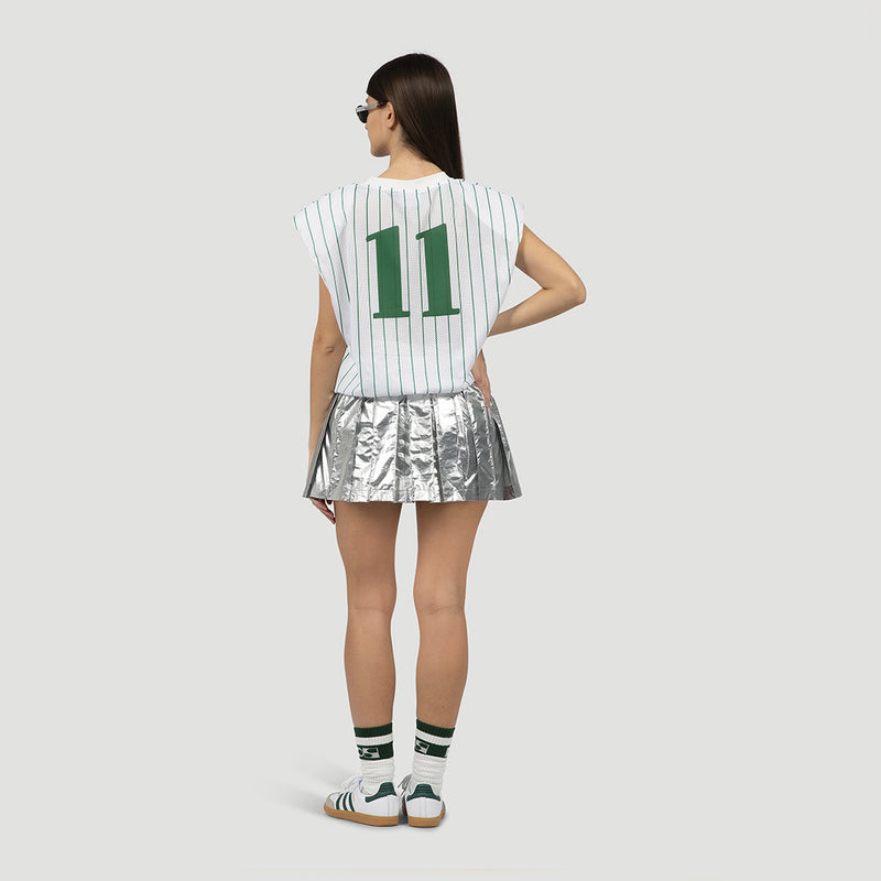 Pleated tennis skirt